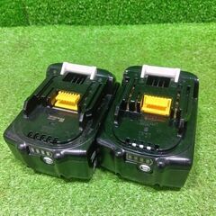 マキタ(makita) BL1830B リチウムイオンバッテリー 18V/3.0Ah ２個セット　充電回数２回【船橋馬込店】【店頭取引限定】【中古】管理番号：ITR8UUI76VLAの画像