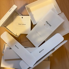 Apple製品の空箱3点　Magic Trackpad/iPad mini/Apple Watch series 3の画像