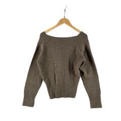 URBAN RESEARCH アーバンリサーチ 長袖ニット ナイロン グレー レディース F【古着】【中古】の画像