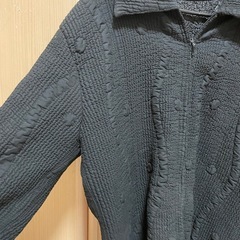 プリーツ　キルティング　ジャンパーの画像