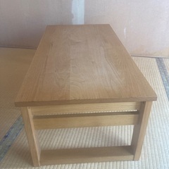 折りたたみ小机/オークヴィレッジ製の画像