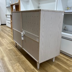 ペガコーポレーション キッチンカウンター アイボリー 収納家具 のご紹介です！の画像