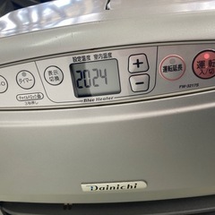 Dainichi FW-3217S-S 石油ファンヒーター Sタイプ ライトシルバー [木造9畳まで /コンクリート12畳まで] リサイクルショップ宮崎屋　住吉店25.11.10の画像