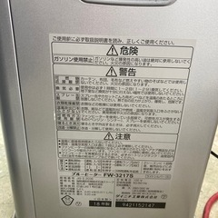 Dainichi FW-3217S-S 石油ファンヒーター Sタイプ ライトシルバー [木造9畳まで /コンクリート12畳まで] リサイクルショップ宮崎屋　住吉店25.11.10の画像