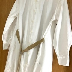 riche glamourシャツ チュニック　ワンピース　ベルト付きの画像