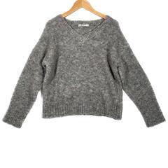 nano universe ナノユニバース 長袖ニット ポリエス...