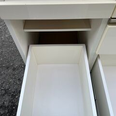 ニトリ ロータイプ 食器棚 キッチンラックの画像