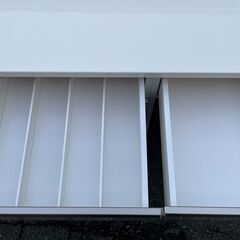 ニトリ ロータイプ 食器棚 キッチンラックの画像