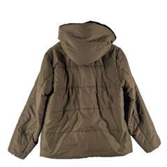 Non-hedge ノンヘッジ ダウンジャケット ポリエステル カーキ レディース M【古着】【中古】の画像