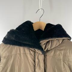 Non-hedge ノンヘッジ ダウンジャケット ポリエステル カーキ レディース M【古着】【中古】の画像