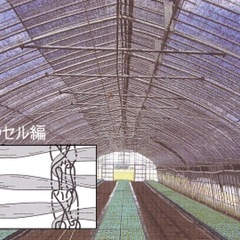 ⭐️未使用品⭐️イノベックス 遮光ネット ラッセル編1700SG 65〜70％ シルバーグレー 幅2m×50m の画像