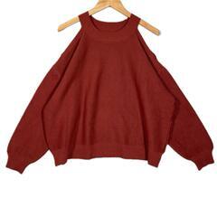 non -hedge non -hedge 長袖ニット ポリウレ...