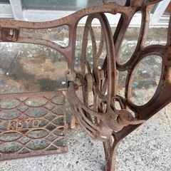 KOYO 足踏みミシン　ミシン脚　アンティーク　昭和レトロ　網目の画像