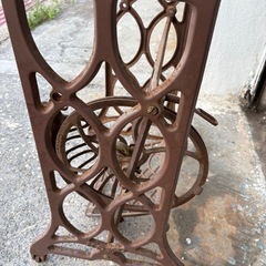 KOYO 足踏みミシン　ミシン脚　アンティーク　昭和レトロ　網目の画像