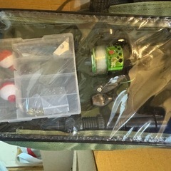 収納バッグ付き　フィッシングセットの画像