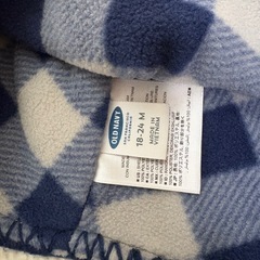 ベビーズボン80cmと帽子セットの画像