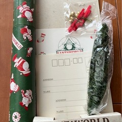 クリスマス☆ツリー付きクリスマスカード☆新品の画像