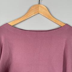 LAGUNAMOON ラグナムーン 長袖ニット レーヨン ピンク レディース F【古着】【中古】の画像