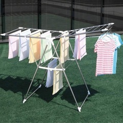 折りたたみハンガーラックの画像