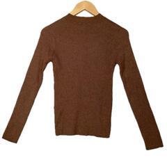 URBAN RESEARCH アーバンリサーチ 長袖ニット レーヨン ブラウン レディース F【古着】【中古】の画像