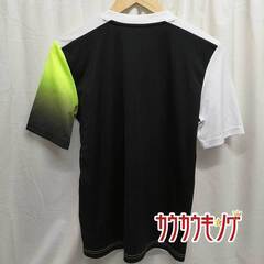 ディアドラ ボーダープラクティスシャツ プラシャツ 半袖 Tシャツ S ホワイト ネイビー メンズ DIADORA サッカー フットサル スポーツウェアの画像