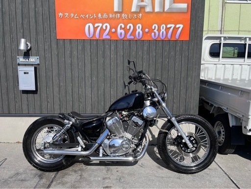 ★38万円　 ビラーゴ250 自賠責付き！セル1 実動車　ヤマハ3DM ビラーゴ　フルカスタム！