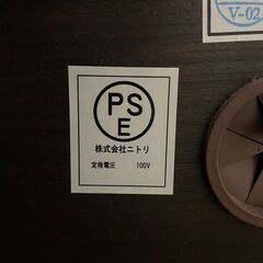 美品 ニトリ シングルベッドフレーム 収納付きの画像