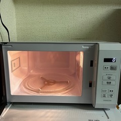 山善　電子レンジ2023年製の画像