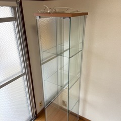 ガラスショーケース　の画像