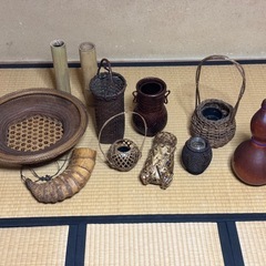 花活け　セット　
花差しの画像