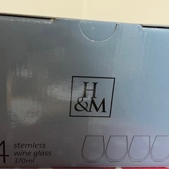 【新品未使用】ワイングラス　370ml 4個セットの画像