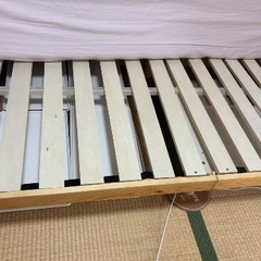 美品　ニトリすのこベッドの画像