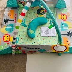 ブライトスターツ Bright Starts 5 in 1 ヨアウェイ・ボール・プレイジム　プレイマットの画像