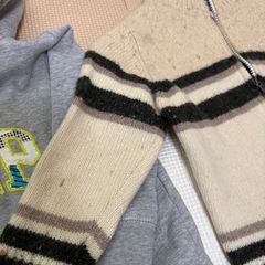 80〜90cmパーカー２点セットの画像