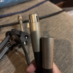 マイクホルダー　Canonケーブル付きの画像