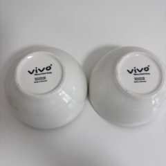 vivo ボウル お皿 2個セットの画像