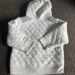 プチバトー　キルトパーカーの画像