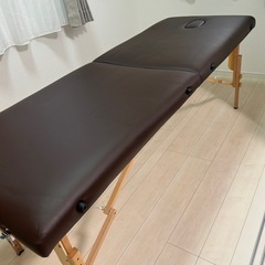 木製折りたたみベッドの画像