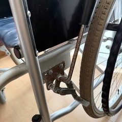 車椅子 手押し 介助用 折り畳みの画像