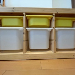 【11月末まで】［断捨離]IKEA  トロファスト　イケアの画像