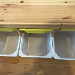 【11月末まで】［断捨離]IKEA  トロファスト　イケアの画像