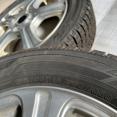 スタッドレスタイヤ3本
の画像