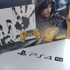 PS4 Pro 1TB デスストランディング リミテッドエディションの画像