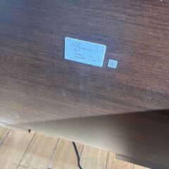 ★ジモティ割あり★ 株式会社もしも セミシングルベッドセット ブラウン H33×D208×W80 クリーニング済み TK7230の画像