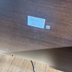 ★ジモティ割あり★ 株式会社もしも セミシングルベッドセット ブラウン H33×D208×W80 クリーニング済み TK7231の画像