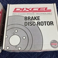 ベンツ　ディクセルブレーキローター　前後の画像
