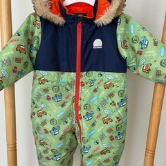 ムージョンジョン　つなぎ　スノーウェア　ベビー　90cm　の画像