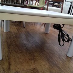 ★リユースのサカイ水戸店★ IRISOHYAMA コタツ ホワイト H38.5×D75×W75 クリーニング済み MT6173の画像