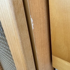 【ドリーム川西店限定】☆ジモティー見たよ割引☆2枚扉食器棚  クリーニング済み 【2125560000032882】の画像