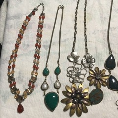 ◆レトロなネックレス5点セット◆代理出品の画像